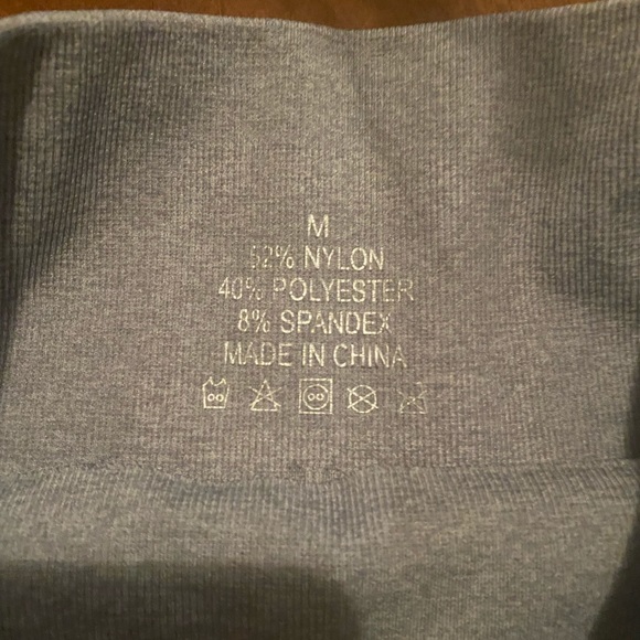 Boutique 9 Shorts Gray Tight High Waisted Gym Shorts Boutique